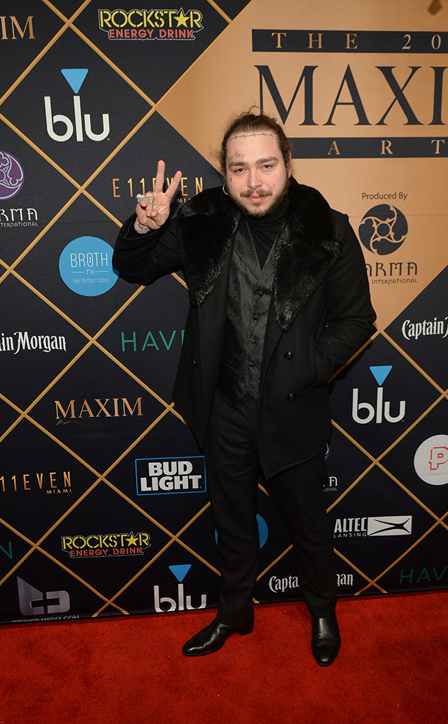 Post Malone, 2018 Pre-Super Bowl Party, Maxim Party Post Malone, 2018 Pre-Super Bowl Party, Maxim Party